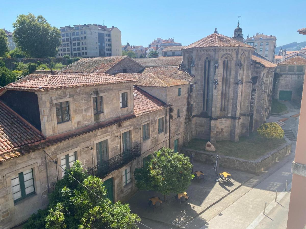 Pensión Santa Clara Pontevedra Exterior foto